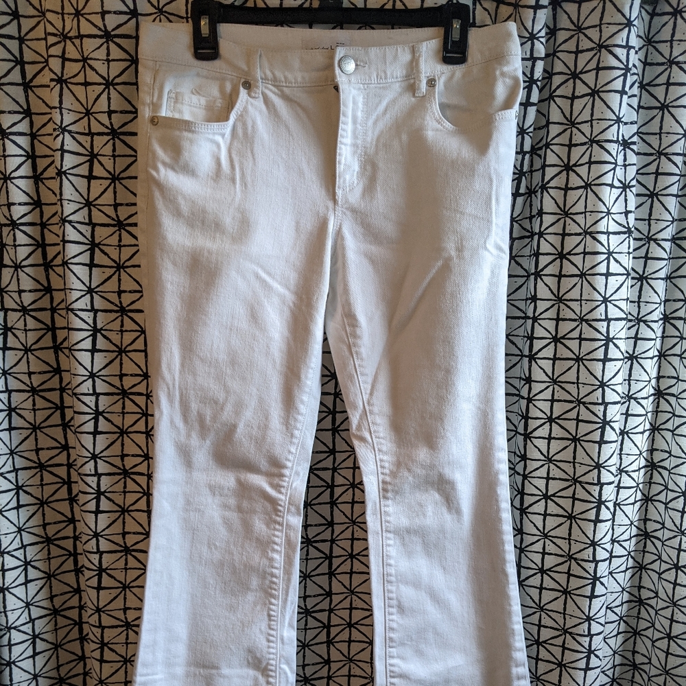 White Flared Jeans